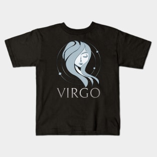 Virgo Zodiac Sign Kids T-Shirt